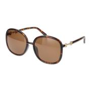 Stijlvolle zonnebril Gg0892Sa Gucci , Brown , Dames