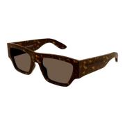 Beste zonnebrillen - Ontdek de stijl Alexander McQueen , Brown , Dames