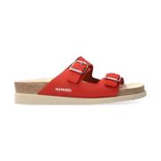 Sandals Mephisto , Red , Dames