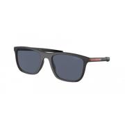 Zonnebril PS 10Ws Dg009R Prada , Black , Heren