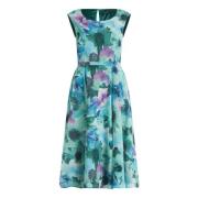 Bloemenprint Cocktailjurk vera mont , Green , Dames