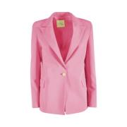 Klassieke Jas Zomercollectie YES ZEE , Pink , Dames