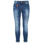 Heren Slim Fit Denim Jeans YES ZEE , Blue , Heren