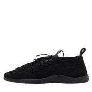 Pre-owned Leather sneakers Bottega Veneta Vintage , Black , Heren