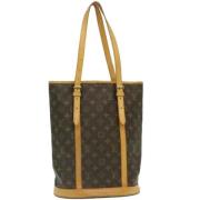 Pre-owned Canvas louis-vuitton-bags Louis Vuitton Vintage , Brown , Da...