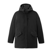 Heren Softshell Mac Jas Barrow Woolrich , Black , Heren