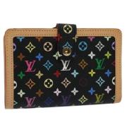 Pre-owned Canvas wallets Louis Vuitton Vintage , Multicolor , Dames