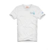 Saint Barth T-Shirt MC2 Saint Barth , White , Heren