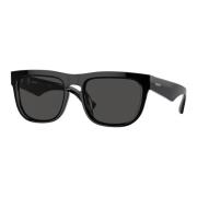 Stijlvolle zonnebril in blauwe tint Burberry , Black , Unisex