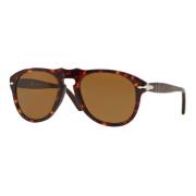 Klassieke zonnebril in Havana/Bruin Persol , Brown , Unisex