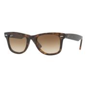 Klassieke Wayfarer Zonnebril Bruine Gradiënt Lens Ray-Ban , Brown , Un...