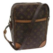 Pre-owned Canvas louis-vuitton-bags Louis Vuitton Vintage , Brown , Da...