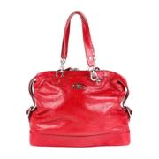 Pre-owned Leather totes Celine Vintage , Red , Dames