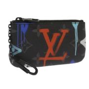 Pre-owned Canvas wallets Louis Vuitton Vintage , Multicolor , Dames