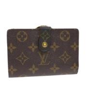 Pre-owned Canvas wallets Louis Vuitton Vintage , Brown , Dames