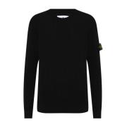 Zwarte Sweaters voor Mannen Stone Island , Black , Heren