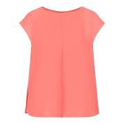 Damesblouse met dubbel effect Emporio Armani , Orange , Dames