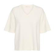 Oversize Tshirt Whisper White InWear , White , Dames