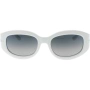 Klassieke Zonnebril Zwarte Frame Persol , White , Dames