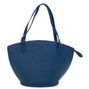 Pre-owned Leather louis-vuitton-bags Louis Vuitton Vintage , Blue , Da...