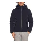 Korte Soft Shell Jas met Afneembare Capuchon YES ZEE , Blue , Heren