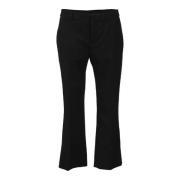 Pre-owned Wool bottoms Yves Saint Laurent Vintage , Black , Dames