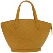 Pre-owned Leather louis-vuitton-bags Louis Vuitton Vintage , Yellow , ...