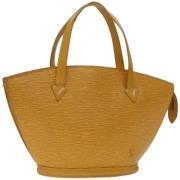 Pre-owned Leather louis-vuitton-bags Louis Vuitton Vintage , Yellow , ...