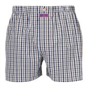 Klassieke Bruine Katoenen Boxershorts Gallo , Multicolor , Heren