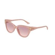 Rosa Bruin Violet Gradient Zonnebril Jimmy Choo , Pink , Dames