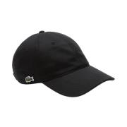 Zwarte Krokodil Geborduurde Pet Lacoste , Black , Heren