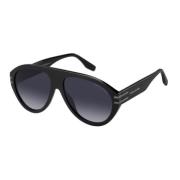 Retro Chic Zonnebril Marc Jacobs , Black , Heren