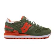 Casual Sneaker met 100% samenstelling Saucony , Green , Heren