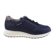 Blauwe Herensneaker - Doyle Stijl Mephisto , Blue , Heren