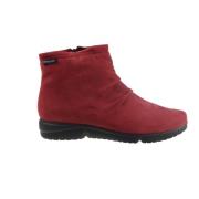 Rode enkellaars met Soft-Air tussenzool Mephisto , Red , Dames