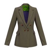 Damesjasje met stropdasontwerp Marella , Green , Dames