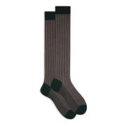 Pine Tree Plated Cotton Socks Gallo , Multicolor , Heren