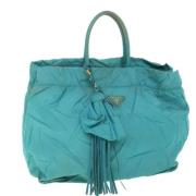 Pre-owned Nylon prada-bags Prada Vintage , Blue , Dames