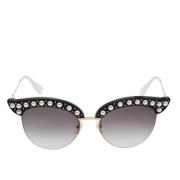 Pre-owned Acetate sunglasses Gucci Vintage , Black , Dames