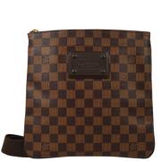 Pre-owned Canvas louis-vuitton-bags Louis Vuitton Vintage , Brown , Da...