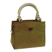 Pre-owned Nylon prada-bags Prada Vintage , Green , Dames