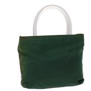 Pre-owned Nylon prada-bags Prada Vintage , Green , Dames