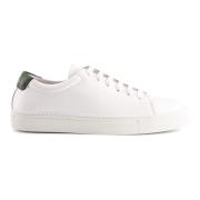 Handgemaakte Ethische Sneakers Wit Groen National Standard , White , H...