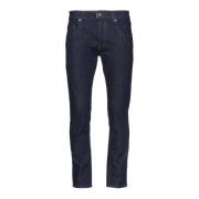 Heren Slim Fit Katoenen Jeans met Salpa Gaëlle Paris , Blue , Heren