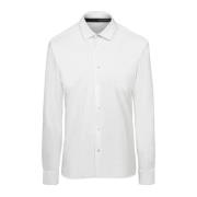 Witte Zon Heren Overhemd Slim Fit RRD , White , Heren