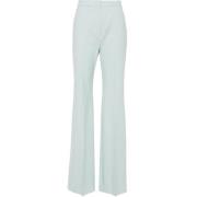 Elegante Broek Regular Fit Max Mara , Blue , Dames