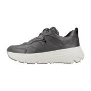 Diamant Sneakers Geox , Gray , Dames