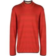 Pre-owned Wool tops Issey Miyake Pre-owned , Orange , Heren