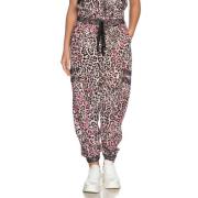 Luipaardprint Jogger Broek met Zakken Gaëlle Paris , Multicolor , Dame...