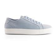 Handgemaakte Ethische Suède Sneakers National Standard , Blue , Heren